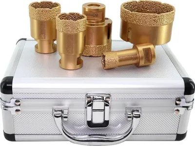 Image de Forets diamantés, différentes tailles, design durable, 5pcs, filetage M14