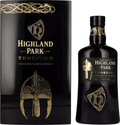 Produktbild von Highland Park THORFINN Single Malt Scotch Whisky 45,1% Vol. 0,7l in Holzkiste