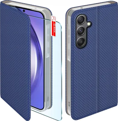 Obrázek produktu pro Pouzdro s klopou pro Samsung A54 5G Uzavíratelné Pouzdro + sklo 9H
