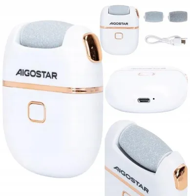 Produktbild von Elektronische Fersenfeile 4W USB + 2 Abrasivköpfe Aigostar Hollis