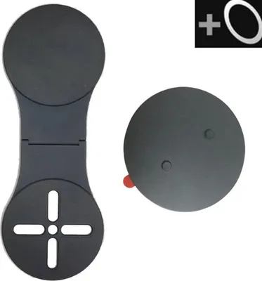Zdjęcie produktu dla INF Magnetyczny, składany stojak na telefon kompatybilny z MagSafe Czarny