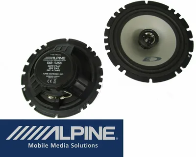 Produktbild von Alpine Audio Lautsprecher passend für BMW E46 3er Frontsystem 220 Watt Limousine Coupe Cabrio Touring