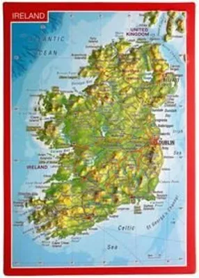 Produktbild von Reliefpostkarte Irland