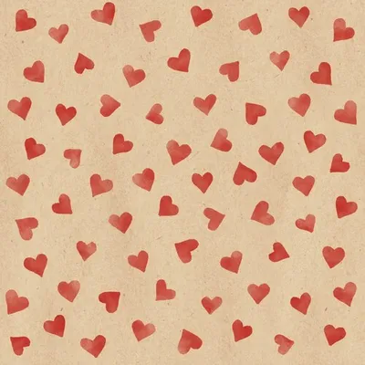 Produktbild von 20 Servietten aus Recycling-Papier My Heart - Muster aus Herzen 33x33cm