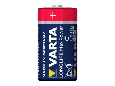 Obrázek produktu pro Varta Longlife Max Power - Batterie 2 x C - Alkalisch