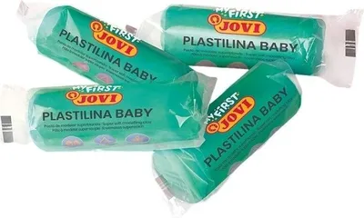 Produktbild von Jovi Baby Modelliermasse für Kinder Green 4 x 38 g