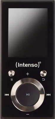 Produktbild von Intenso MP3 Spieler Video Scooter BT, Schwarz, Bluetooth, 16 GB, 1.8 Zoll LCD Display, 18 Std. Wiedergabe, 85x40x8.5mm, 28g, Laden per USB