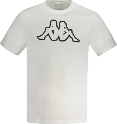 Produktbild von Stylisches Kurzarm-Herren T-Shirt in Weiß mit Logo & Rundhals