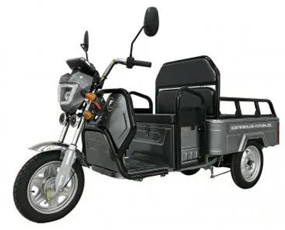 Produktbild von E-Mobil Cargo Plus Li E-Mobil mit Lithium-Akku 45 km/h Straßenzulassung - 72V/20Ah Lithium-Akku, 60 km Reichweite 220 kg Zuladung Elektromobil Tuk Tuk