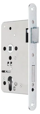 Produktbild von BKS Panikschloss 1201 PZ Wechselfunktion DIN rechts – Einsteckschloss, Stulp 24 mm, Dornmaß 65 mm, Entfernung 72 mm