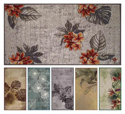 Image de Tapis de cuisine moderne antidérapant - Lavable et disponible en différentes tailles