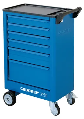 Productafbeelding van Gedore gereedschapswagen met 6 lades, model 1578