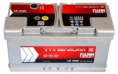 Produktbild von FIAMM Starterbatterie 12V 100Ah 870A/EN B13 Batterie