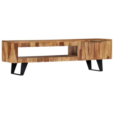 Zdjęcie produktu dla The Living Store Szafka pod telewizor 140×30×40 cm lite drewno