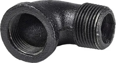 Produktbild von Dolle Eckverbinder für Pipe-Regalsystem 90° 20 mm (3/4) schwarz matt