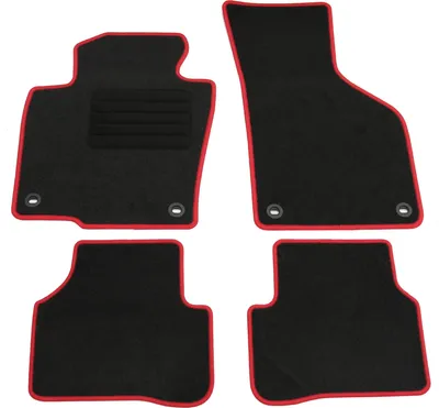 Produktbild von AD Tuning Fußmatten Set für VW Passat Typ 3C (B6, Limo. und Variant)