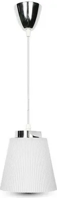 Immagine prodotto di Lampada a sospensione LED VT-1036 bianca 7W, luce bianca neutra 360 lm, metallo, dimensioni: 124x15x15 cm, IP20, V-TAC