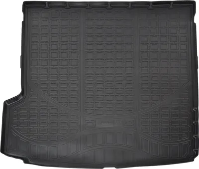 Image de Tapis De Coffre en Caoutchouc TPE Pour Volvo XC-90 2 Depuis 2014, Bord Haut, Noir, Antidérapant, Toutes Saisons