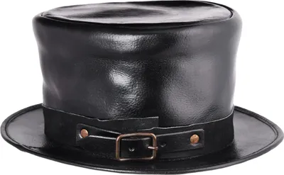 Produktbild von Leder Zylinder, Lederhut, schwarz M