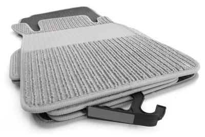 Immagine prodotto di Tappetini Rips Mercedes CLK W208 in moquette di qualità originale, grigio, 4 pezzi, protezione del battistrada