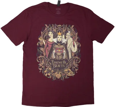 Immagine prodotto di Disney - Maglietta "Essenza della Bellezza" per Bambini/Donne Unisex RO13927 (XL) (Bordeauxrot)