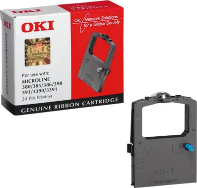 Immagine prodotto di Nastro OKI ML 380/385/390/391/ 3390/3391 nero (09002309)