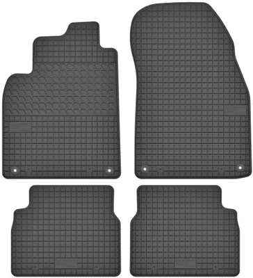 Zdjęcie produktu dla Dywaniki gumowe do Saab 9 3 2002-2011 (kombi/sedan) – 4 szt., czarne, dopasowane