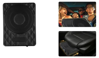 Obrázek produktu pro Subwoofer do auta, jmenovitý výkon 800 W, maximální výkon 1000 W, napětí 12 V, nízkofrekvenční rozsah 20 Hz–200 Hz, impedance 2,8 Ω