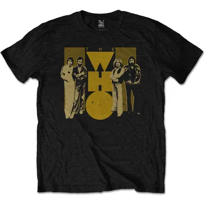 Produktbild von The Who Yellow Black M T-Shirt