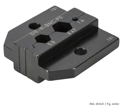 Produktbild von NEUTRIK® Crimpeinsatz NEUTRIK® BNC, passende Zangen: WCZ1200, WCZ1201