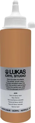 Produktbild von Lukas Cryl Studio Acrylfarbe Raw Sienna 250 ml 1 stk