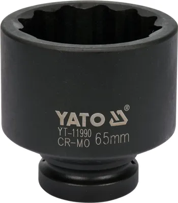 Produktbild von YATO Kraft-Stecknuss YT-11990 93mm Chrom-Molybdänstahl