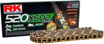 Produktbild von Kette RK X-Ring 520XSO2 / 106 Nietschloss gold