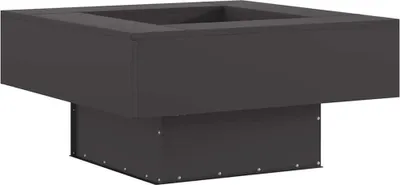 Zdjęcie produktu dla vidaXL Palenisko czarne 80 x 80 x 40 cm stalowe
