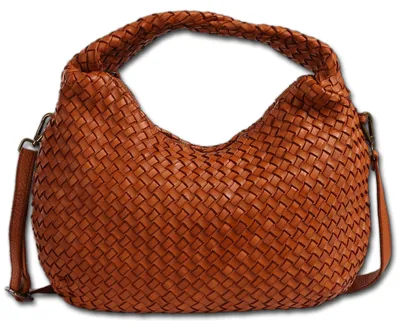 Produktbild von Toscanto Damen Schultertasche Leder Tasche mittelbraun cuoio D3OTT866SC5