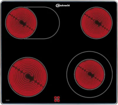Produktbild von Bauknecht CHR 3462 IN, Schwarz, Integriert, 60 cm, Keramik, Glaskeramik, 4 Zone(n)