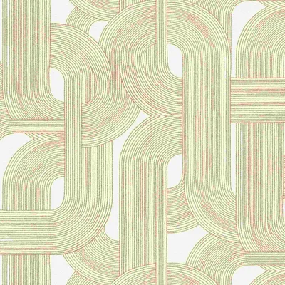 Produktbild von Vliestapete 868111 Tapete Grafik 53 x 1005 cm Rasch Symphony Weiß Gold