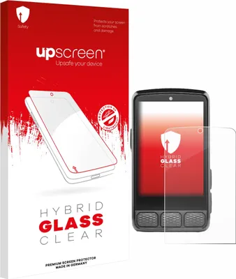 Produktbild von upscreen Schutzglas für Wahoo Elemnt Roam V3 Schutzfolie Panzer Folie Glas Display Schutz klar