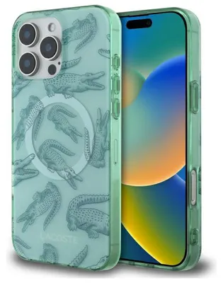 Obrázek produktu pro Pouzdro na iPhone 16 Pro Max s krokodýlem Lacoste, mandlová barva