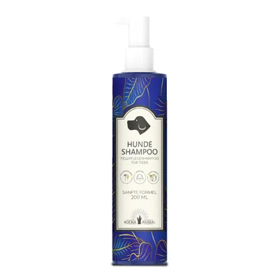 Produktbild von Adema Animal® Hunde Shampoo - Hundeshampoo - gegen Fell Geruch – Fellpflege – für alle Hunderassen geeignet – für alle Hunderassen – Hund – 200ml