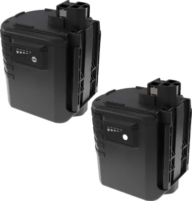 Produktbild von EXTENSILO 2x Akku kompatibel mit Würth ABH 20-SLE, ABH 20 Werkzeug (3300 mAh, NiMH, 24 V)