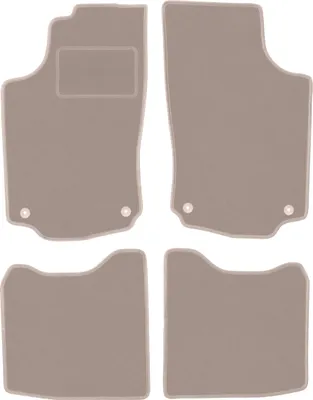 Produktbild von Beige Veloursmatten für: Opel Combo C Kombivan (2001-2011)