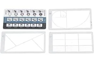 Productafbeelding van Compositiezoeker Set, 4 stuks – Veelzijdig hulpmiddel voor compositie – Ideaal voor buitenfotografie en fotografen