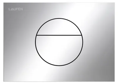 Produktbild von Laufen H9001120040001 Betätigungsplatte SUNRISE INEO mit