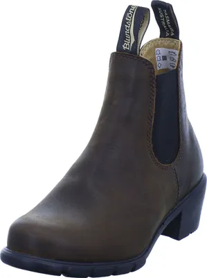 Obrázek produktu pro Blundstone Damen Chelsea Boot Bock Heel uni Stiefel 15344-37.5, 15344-40, 15344-40.5, 15344-41.5, 15344-42, 15344-42.5, 15344-43.5, 15344-44, 15344-44.5, 15344-45, 15344-46.5 BLU-1673 braun 44 [Schuhe Frau]