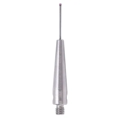 Image de Stylet de palpeur CMM, stylet de palpeur Cmm, tige de palpeur en céramique, outil de palpage CMM, stylet à tige filetée M2, aiguille de palpeur pour machine-outil