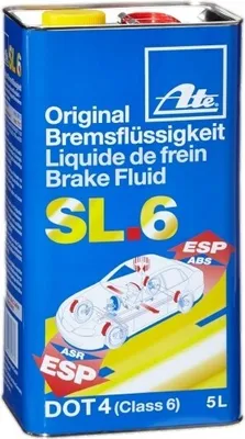 Produktbild von ATE Bremsflüssigkeit SL.6 DOT4 5 Liter Kanne Reifen