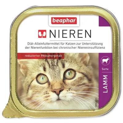 Productafbeelding van Beaphar Kattenvoer voor nierproblemen, met lam, 100 gram