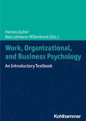 Produktbild von Work, Organizational, and Business Psychology
