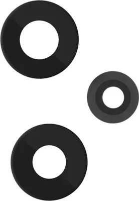 Image de Clappio, lentille de la caméra arrière pour Xiaomi Redmi Note 12 Pro Plus 5G, 100% compatible, noir